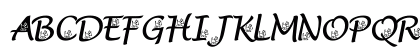NewFont Regular Lowercase Preview