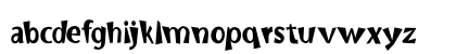 BurweedICG Medium Lowercase Preview
