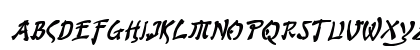 Bushido Bold Italic Bold Italic Preview