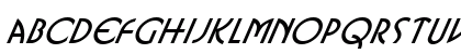 Busso Italic Lowercase Preview