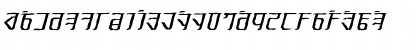 Exodite Distressed Italic Font