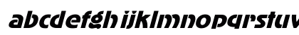 AdverGothic Italic Preview