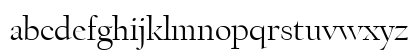 CalifornianDisplay Regular Lowercase Preview