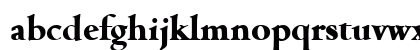 Cambridge-Bold Regular Lowercase Preview