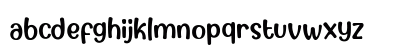 Candy Cake Regular Lowercase Preview