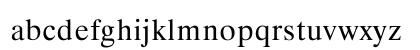 Cantabale -Normal Regular Lowercase Preview
