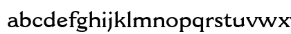 CantoriaMT-SemiBold Semi Bold Lowercase Preview