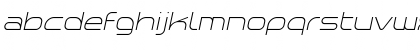 Planetium-X Light Italic Demo Regular Font