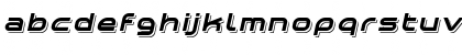 Planetium-X  Shadowed Italic Demo Regular Font