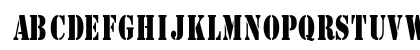 CargoCondensed Regular Lowercase Preview