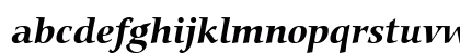 Carmina Md BT Bold Italic Lowercase Preview