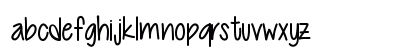 CutiePatootie Medium Lowercase Preview