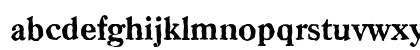 CasadAntique-Xbold Regular Lowercase Preview