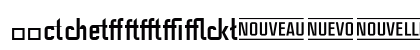 CaseStudyNoOne LT LtAlt Bold Lowercase Preview