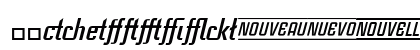 CaseStudyNoOne LT LtAlt Bold Italic Lowercase Preview