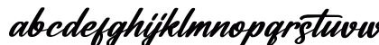 Catalish Huntera Italic Lowercase Preview
