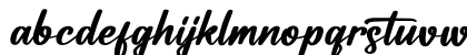 Catalish Huntera Regular Lowercase Preview