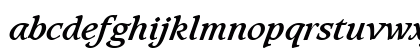 Caxton Bk BT Bold Italic Lowercase Preview