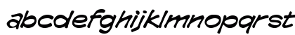 CC Comicrazy Italic Lowercase Preview