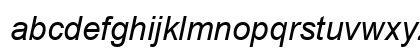 Arial CE Italic Preview