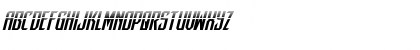 Dark Dominion Halftone Italic Italic Font