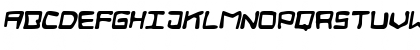 Digital Squiggle Italic Font
