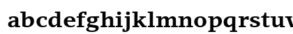LinoLetter LT Roman Bold Lowercase Preview