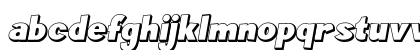 Komyca 3D free version Italic Lowercase Preview