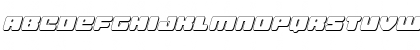 Hula Hoop Girl 3D Italic Italic Font