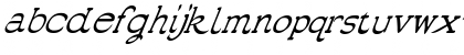 JMH Poudre Italic Font