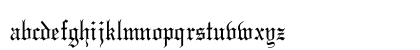 Linotext Cn Regular Lowercase Preview