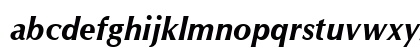 CG Omega Bold Italic Lowercase Preview
