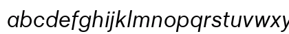 ChaletBookTT Italic Lowercase Preview