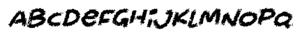 Chalkabout Italic Preview