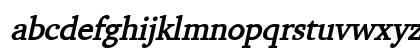 Challenge Bold Italic Lowercase Preview