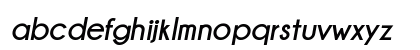 Champagne &amp; Limousines Bold Italic Lowercase Preview