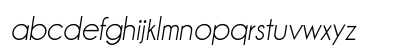 Champagne &amp; Limousines Italic Lowercase Preview