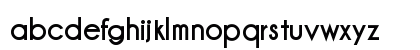 Champagne &amp; Limousines Thick Regular Lowercase Preview
