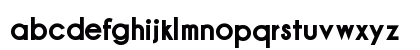 Champagne &amp; Limousines Thick Bold Lowercase Preview