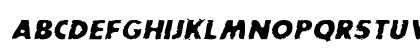 ChampionCaps Italic Lowercase Preview