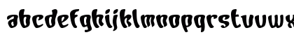 Character Bold Lowercase Preview