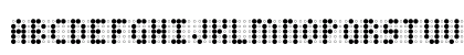 Charaille AOE Regular Lowercase Preview