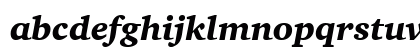 Charter BT Black Italic Preview