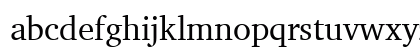 Charter BT Roman Lowercase Preview