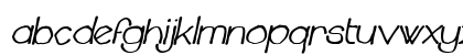 Chavenir Bold Italic Lowercase Preview
