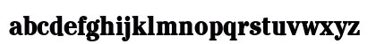CheltenhamCondLH Bold Lowercase Preview