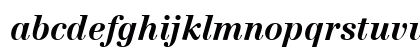 Centennial LT 55 Roman Bold Italic Lowercase Preview