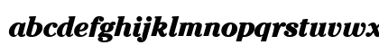 CheltenhamLH Bold Italic Lowercase Preview