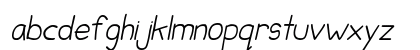 Child's Hand Cursiva Lowercase Preview