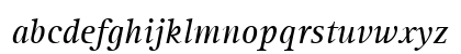 AgfaRotisSerif Italic Preview